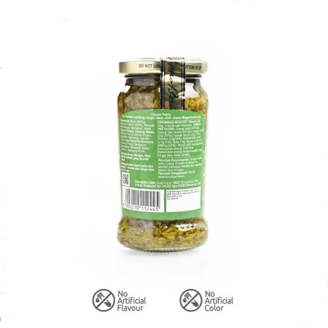 

SAUS PASTA FILIPPO BERIO CLASSIC PESTO 190GR GS