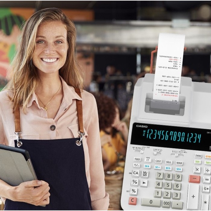 

Casio Dr-240R - Putih - Kalkulator Cetak/Kasir Termurah