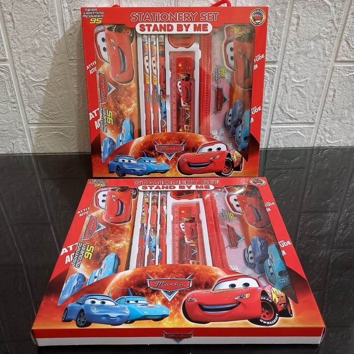 

Terlaris Stationery Set Alat Tulis Anak Sekolah Karakter Cars McQueen Edukatif Terbatas