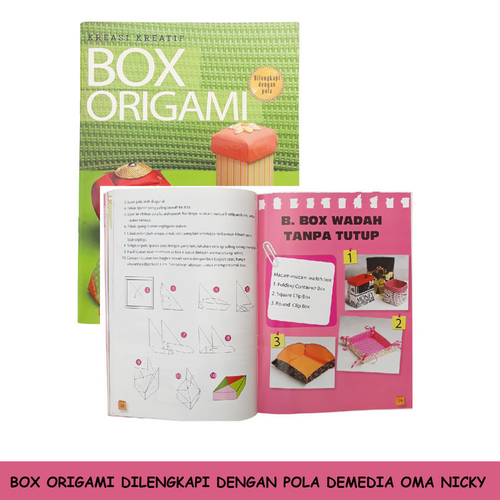 

Buku Box Origami Kreativitas Demedia