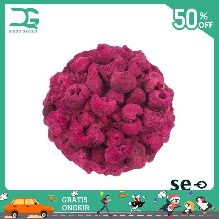 

FREEZE DRIED BUAH RASBERI KERING / FREEZE DRIED RASPBERRY FRUIT WHOLESALE KUALITAS PRODUK TERBAIK