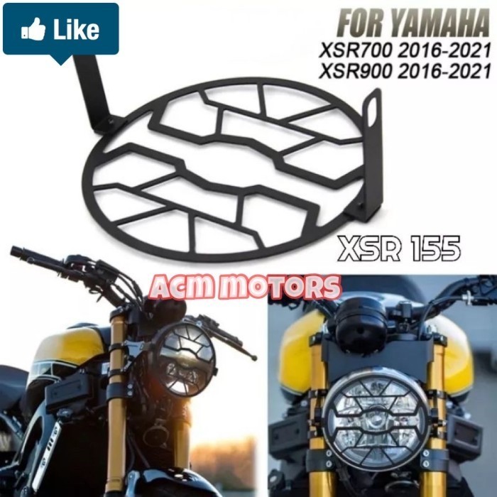 Cover Lampu Depan Xsr Pelindung Lampu Depan Grill Xsr
