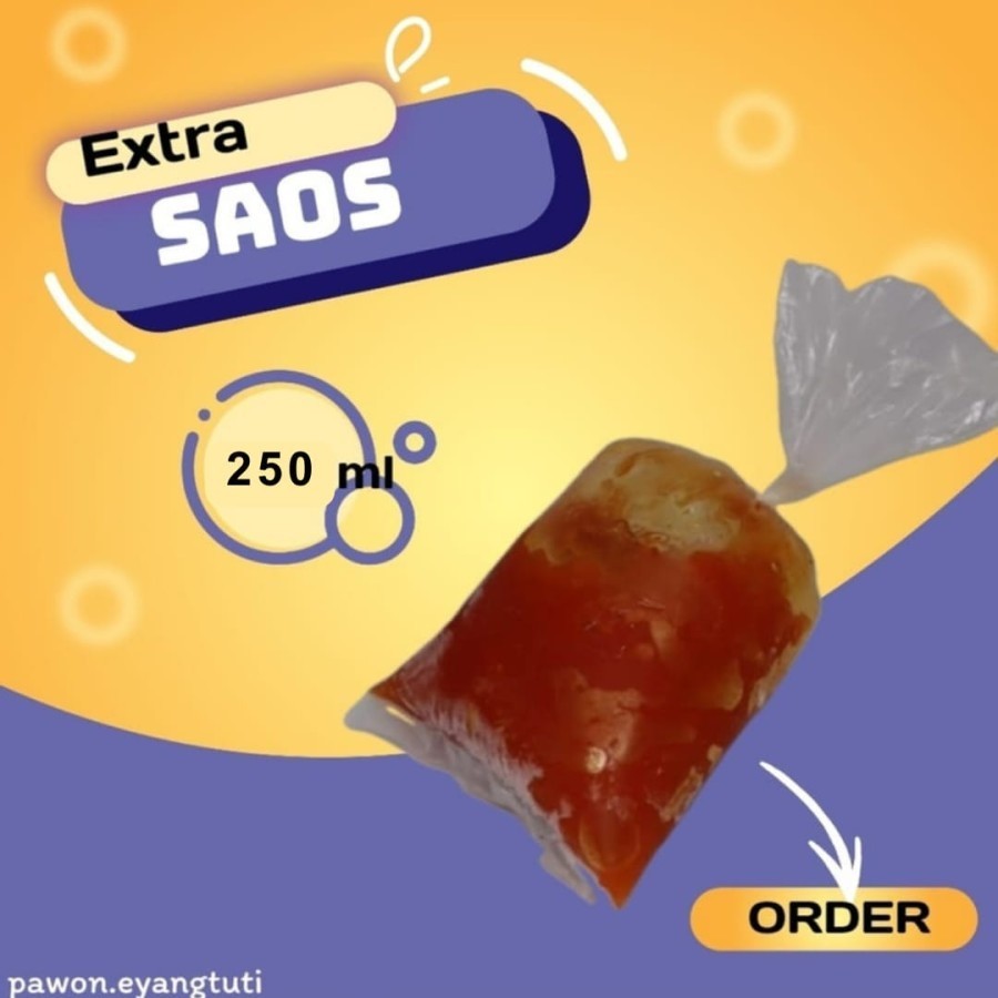 

Extra Saos 250ml
