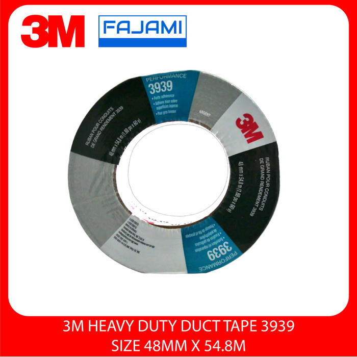 

3M Heavy Duty Duct Tape Lakban Kain 3939 Original 48Mm X 54,8M