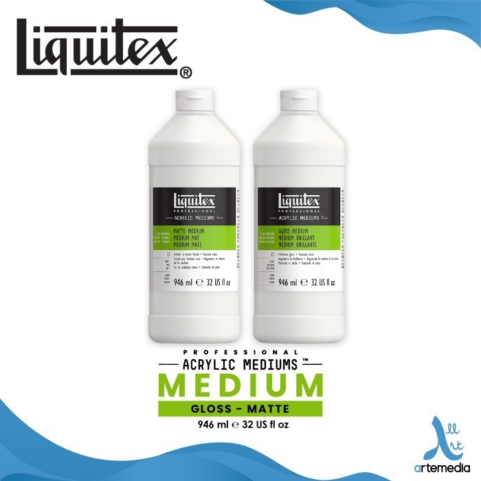

Ready Medium Cat Akrilik Liquitex Professional 946ml Acrylic Medium