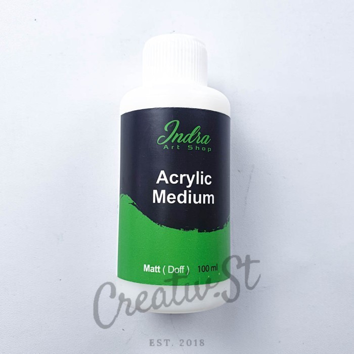 

Ready Acrylic Medium Clay Doff / Glossy 100 ml Cat Akrilik