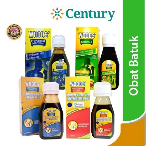 Woods/Woods Sirup Melegakan Pernafasan/Woods Batuk