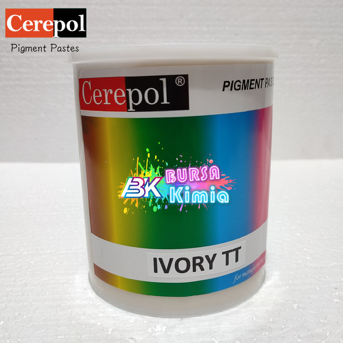 

Ready Cerepol Ivory TT Pigment Pasta Cair/Pewarna Resin/Fiberglass