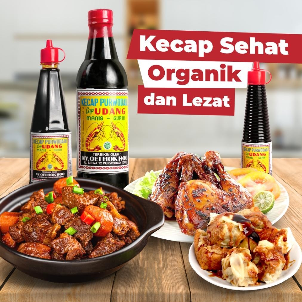 

LNB-1217 Kecap Udang Purwodadi 600 ml Kecap Manis Sehat Natural Terlaris