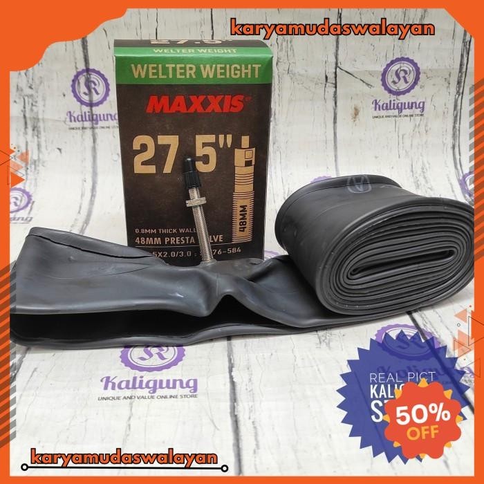 MAXXIS BAN DALAM SEPEDA GUNUNG 27.5 X 2.0 - 3.0 BICYCLE TUBE FOR MOUNTAIN BIKE MTB XC AM TRAIL DOWNH