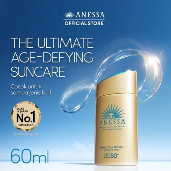 Ready Annesa UV perfect Sunscreen Skin Care Milk SPF 50 + PA+++ 60 ml