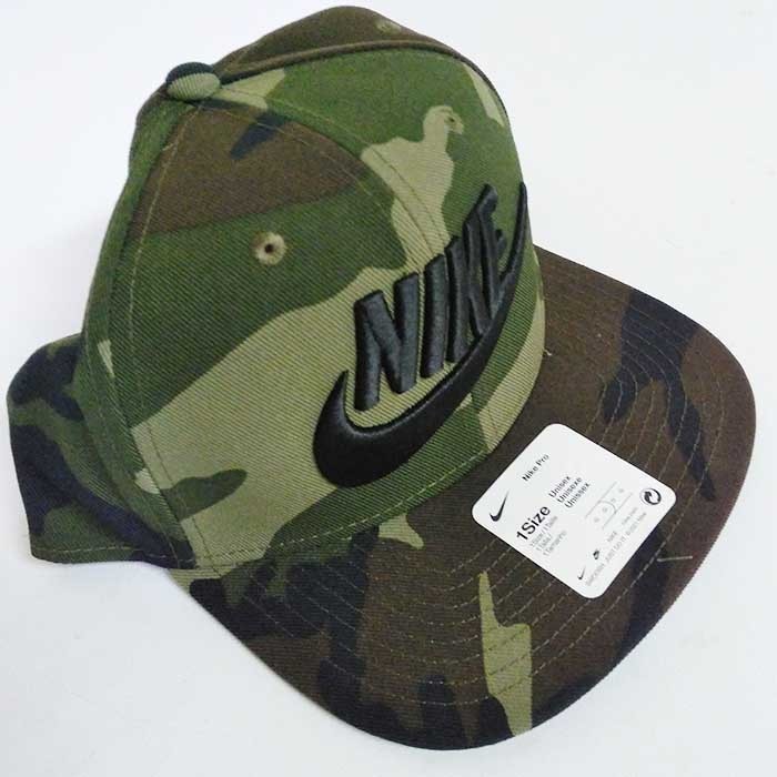 Ready Topi Snapback Nike Pro Futura Camo Army