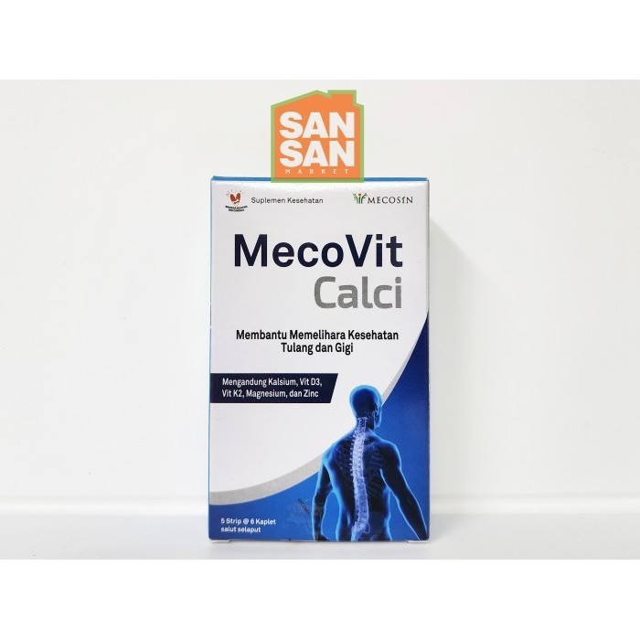 Mecovit Calci Kalsium Vit D3 Vit K2 Magnesium Zinc