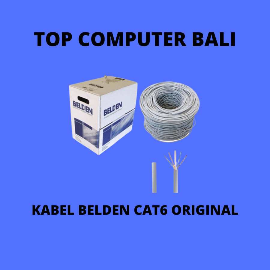 Kabel lan belden cat6 / kabel utp belden cat 6 original
