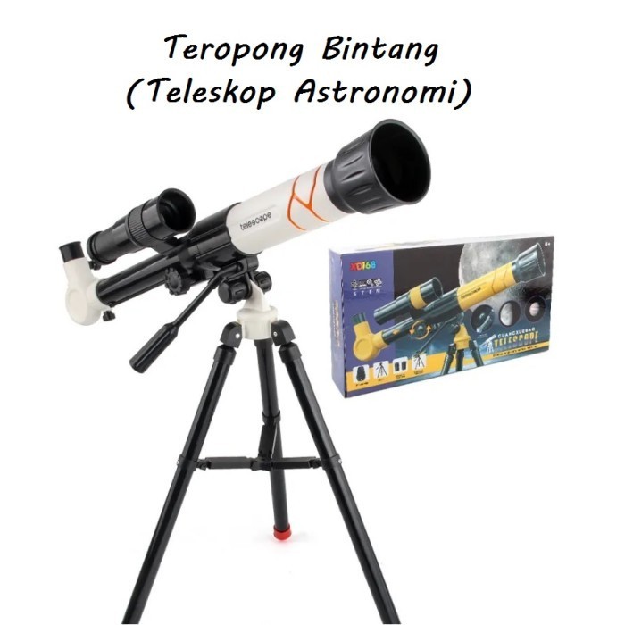 Teleskop Astronomi Teropong Bintang Mainan Anak Science