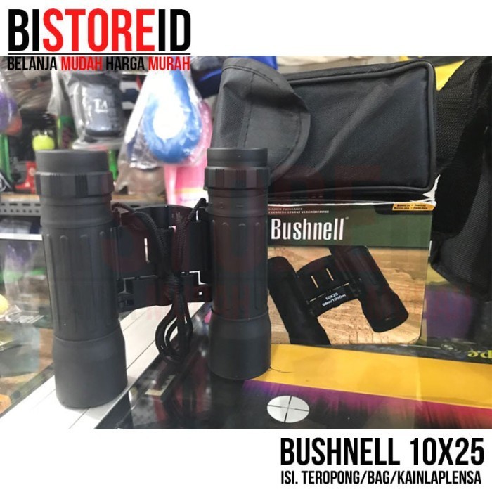 Teropong Bushnell Binocular 10X25