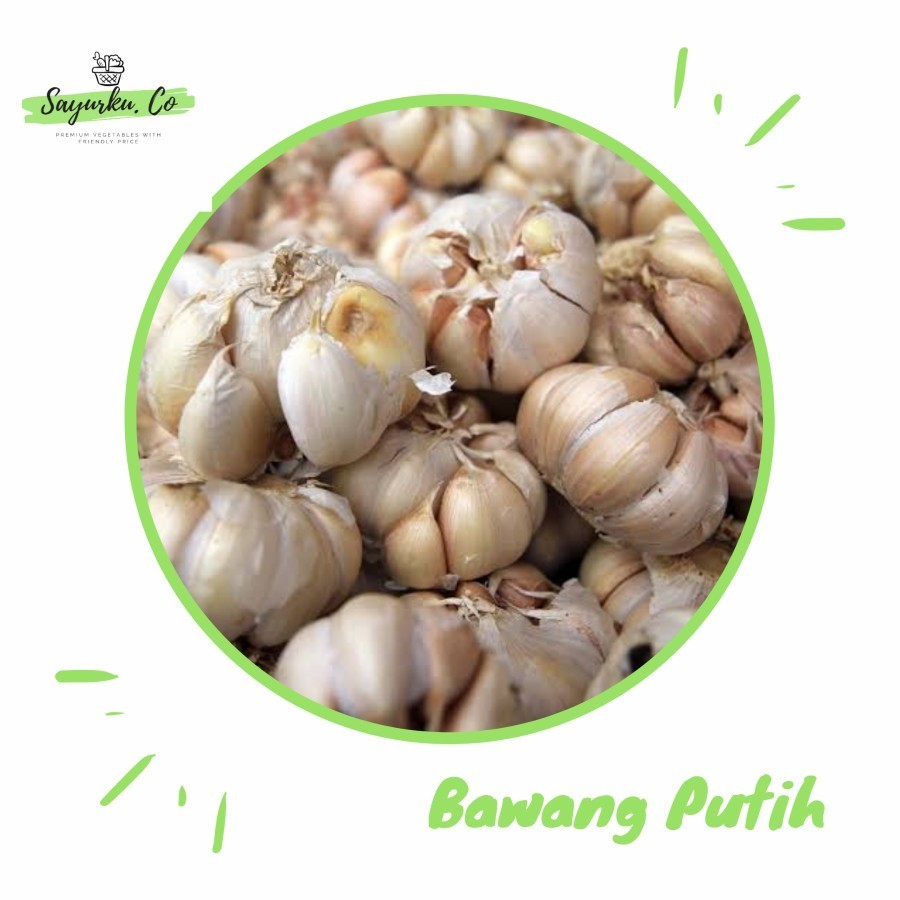 

Bawang Putih Kating/ Lokal Fresh 250gr - Biasa