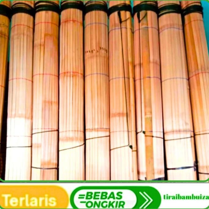 Tirai kere krey kirai Bambu Ati Size 2m x 3m