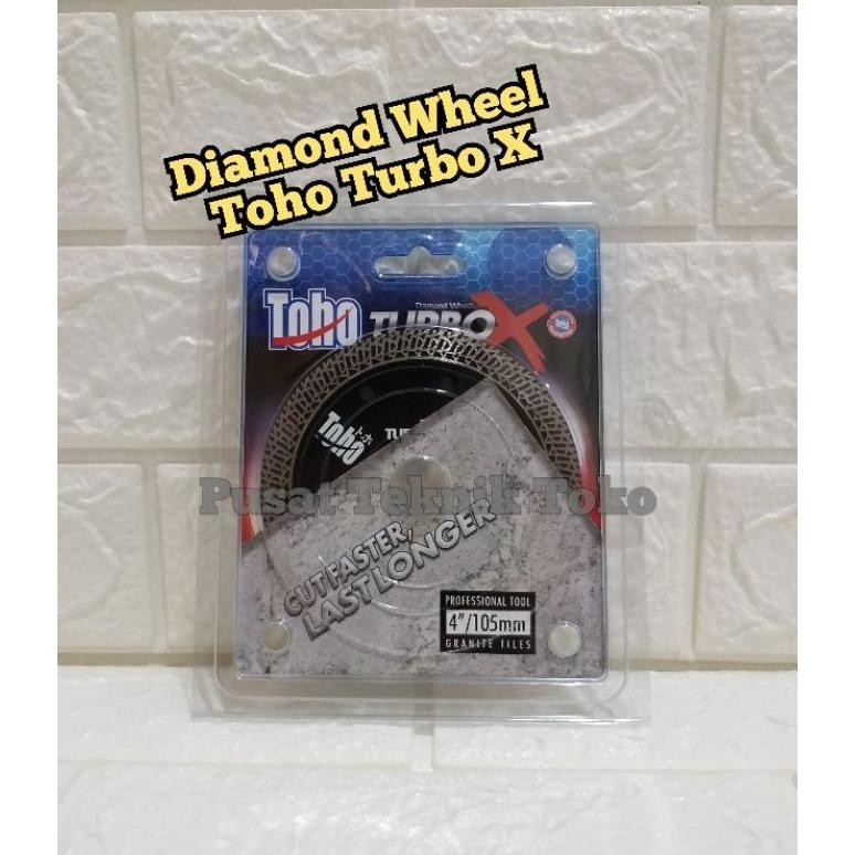 {BARU} MATA POTONG GRANIT TOHO TURBO X - DIAMOND WHEEL TURBO X TOHO