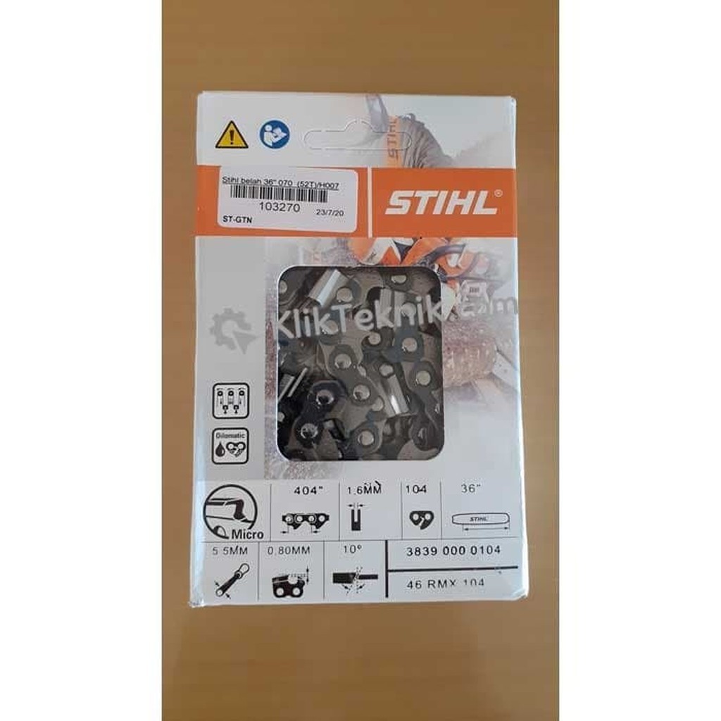 Rantai Stihl Belah 36" 070