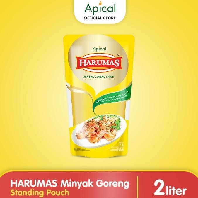 

NEW PRODUK HARUMAS MINYAK GORENG STANDING POUCH 2L !!!!!