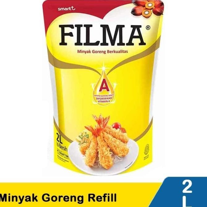 

READY STOCK FILMA MINYAK GORENG BERKUALIATAS COOKING OIL REFILL 2 LITER !!!!!
