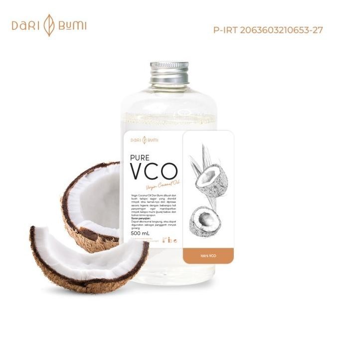 

BIG SALE VIRGIN COCONUT OIL 500 ML DARIBUMI PREMIUM PURE VCO MINYAK KELAPA MURN !!!!!