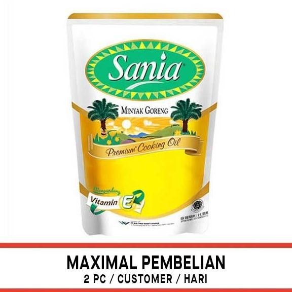 

NEW PRODUK SANIA COOKING OIL REFILL 2 LITER !!!!!