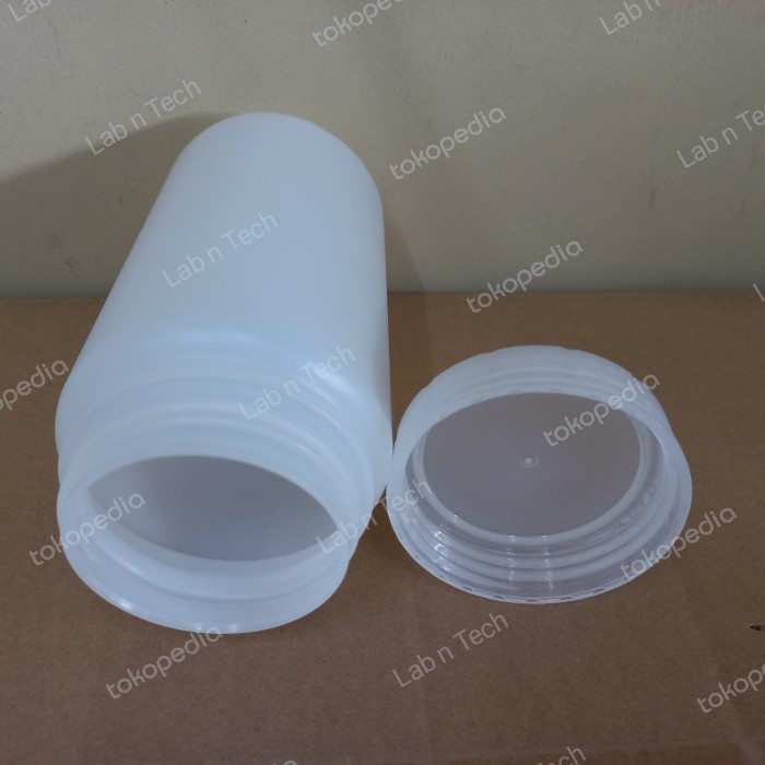 Botol Sample Hdpe Wide Mouth 1000Ml As One Nikko 1-4658-16