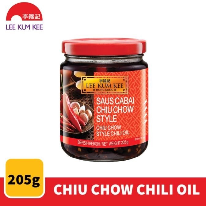 

READY STOCK LEE KUM KEE MINYAK CABAI CHIU CHOW CHILI OIL 205 GR !!!!!