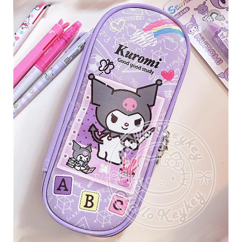 

TEMPAT PENSIL ALAT TULIS OVAL KUROMI CINNAMOROLL