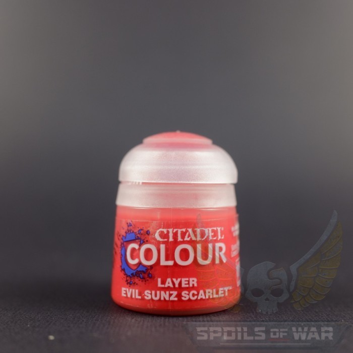 

CITADEL PAINT - LAYER - EVIL SUNZ SCARLET