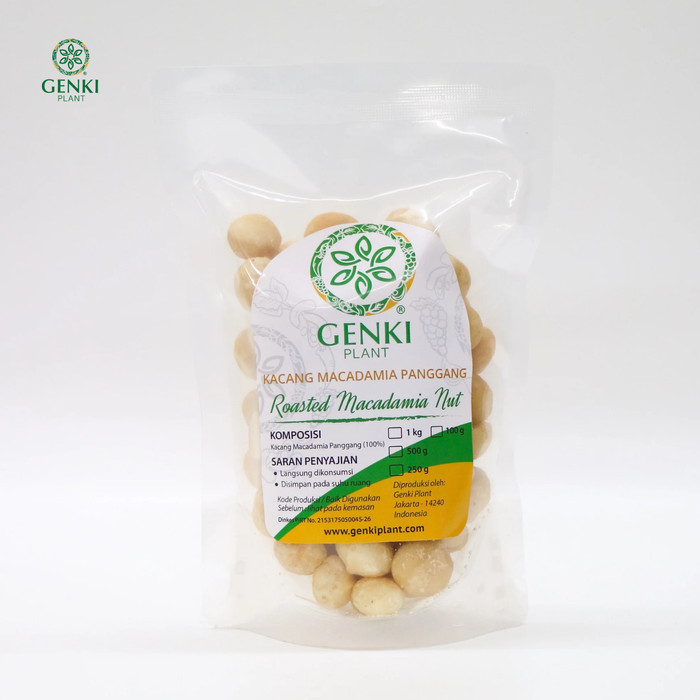 

Roasted Macadamia Nut / Kacang Macadamia Panggang - 250 g