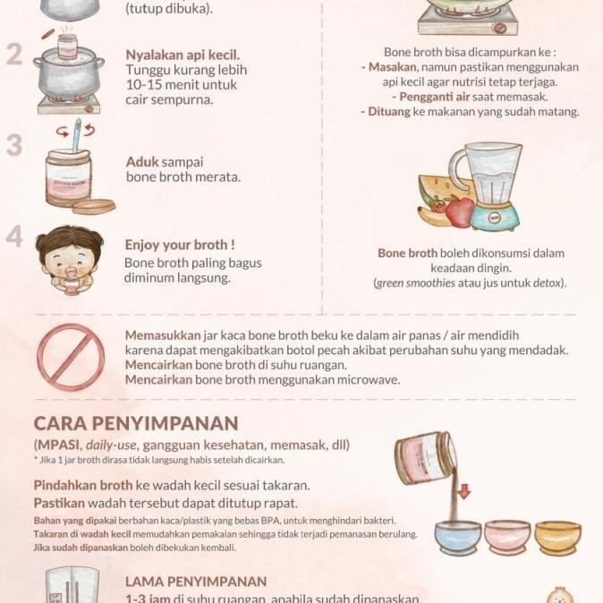 

READY STOCK DOCTOR BROTH - CHICKEN BONE BROTH PREMIUM (BENING) KALDU AYAM/ MPASI !!!!!