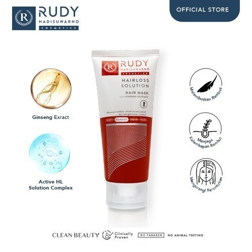 RUDY HADISUWARNO COSMETICS HAIRLOSS SOLUTION HAIR MASK
