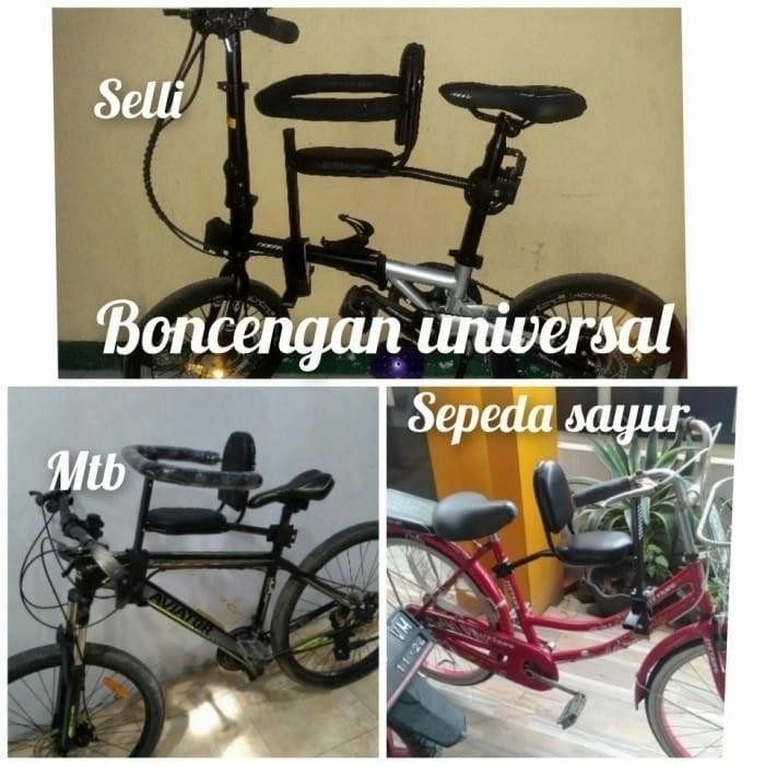 Boncengan Sepeda Lipat/ Boncengan Anak Depan Sepeda Lipat