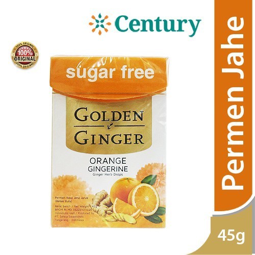 

Golden Ginger Orange 45gr / Permen Candy rasa Jeruk / Herbal / Jahe / Menyegarkan Tenggorokan