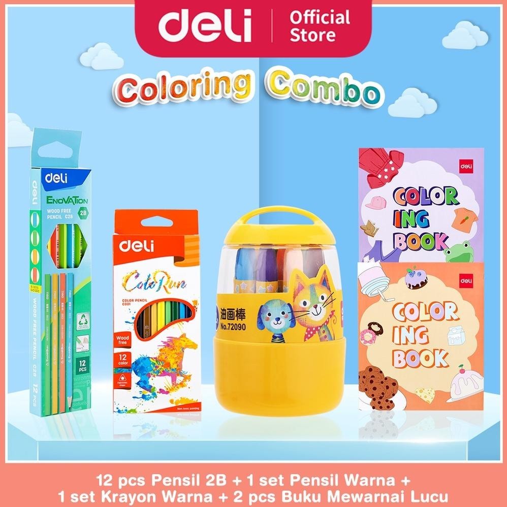 

Viral Paket Mewarnai Lengkap - Pensil 2B, Pensil Warna, Krayon, Buku Mewarnai Rq-56
