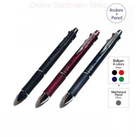 

Pulpen Pilot DR GRIP 4+1 / Pen Pilot DR GRIP 4+1