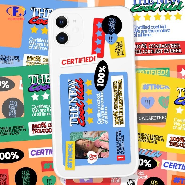 

tu-67 FLUFFEISH - FRAME DECO STICKER Hemat