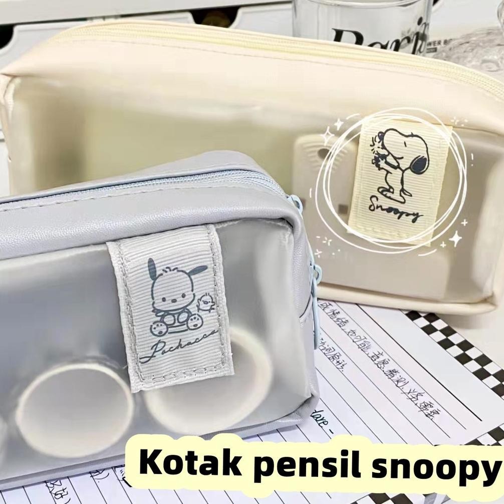 

Murah Muji Snoopy Cute Large Capacity Pencil Case/Pensil Pouch/Make Up Tas/Kotak Pensil Sale