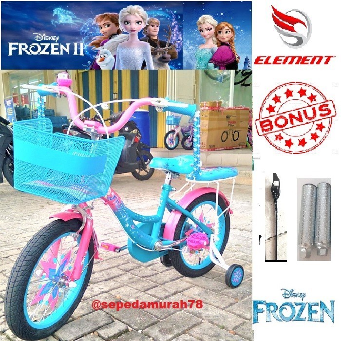 Sepeda Anak Frozen 2 Ukuran 16 Sepeda Murah Sepeda Frozen Murah