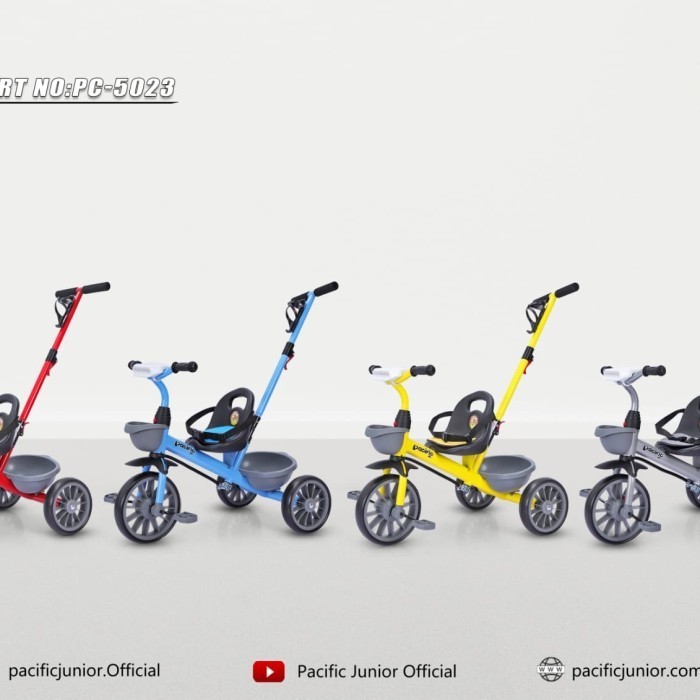Sepeda Anak Roda Tiga Pasific 5023