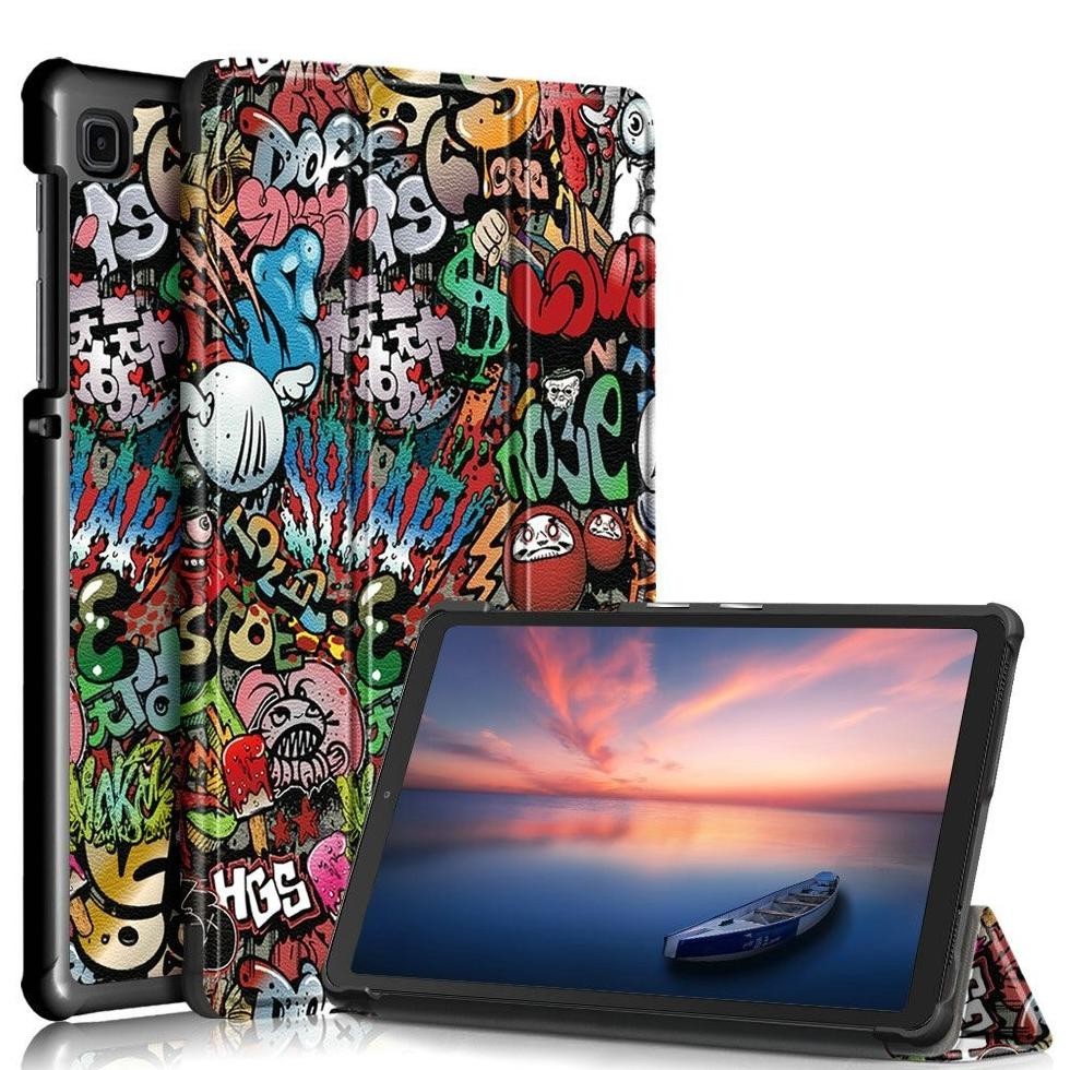 [TERBARU] Case Samsung Galaxy A7 Lite 8.7 inch 2021 FOR KIDS Tablet Flipcase Leather Case