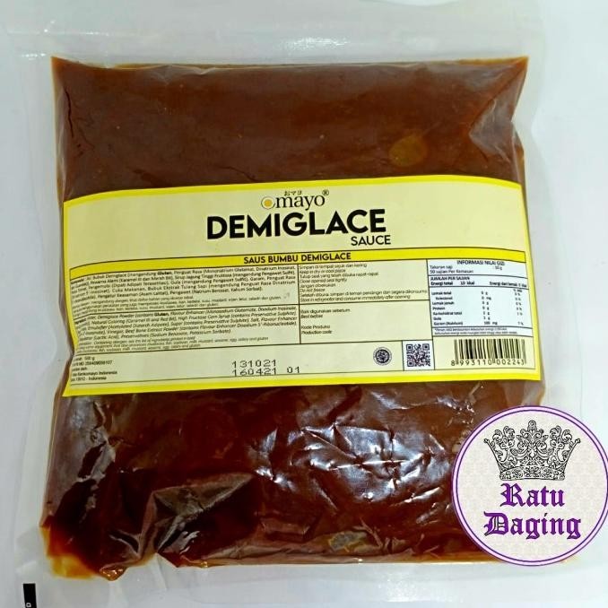 

BIG SALE STEAK SAUCE / DEMIGLACE SAUCE @500GR - RESTO QUALITY !!!!!