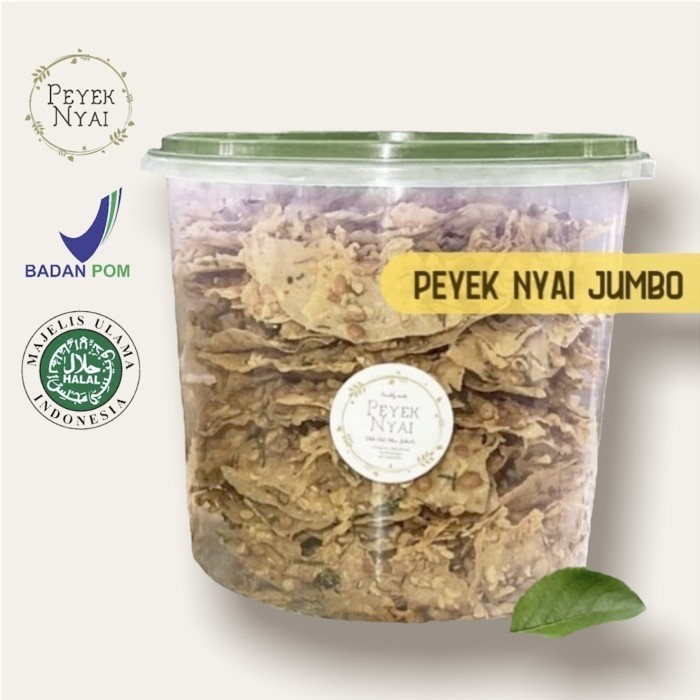 

Rempeyek Peyek Nyai Kacang (JUMBO)