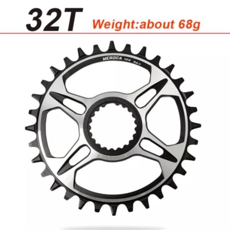 Premium Meroca Chainring 32T 12 Speed For Crank Arm M6100 M7100 M8100 M9100 Chainring Direct Mount