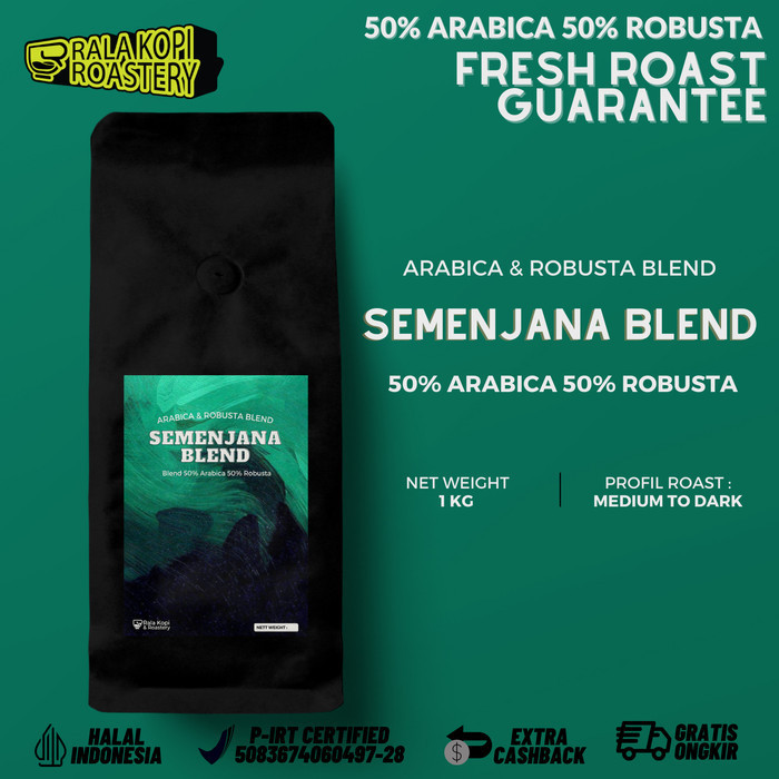 

House Blend Espresso Ekonos Arabica & Fine Robusta 1 Kg Blend 1Kg