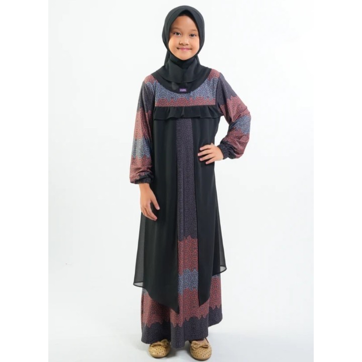 Elzatta Gamis Anak Perempuan Gamis Anak Spandex Al-maturidi