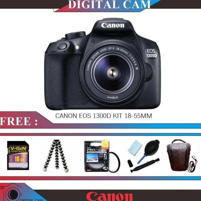 KAMERA CANON 1300 D KIT 18-55MM / CANON EOS 1300D / EOS 1300D